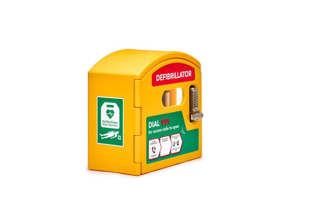 DefibCaddy Un-Heated Defibrillator Cabinet Locked No Electrics