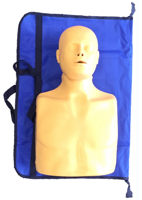 PractiMan Adult and child manikin (switchable) with bag (E-MB-001B) 8-020