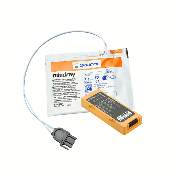 Mindray BeneHeart Battery & Pads Bundle (For C Series AEDs)