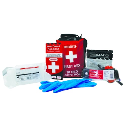 Basic Bleed Control Kit With Tourniquet Soft Pouch