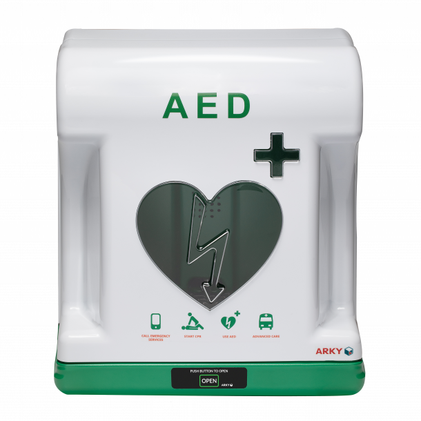 ARKY Core Classic Outdoor Heated Unlocked Defibrillator Cabinet