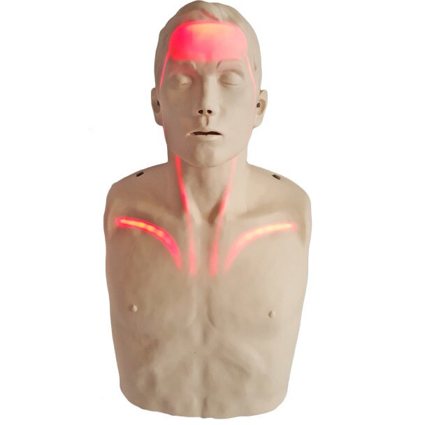 Brayden CPR Manikin with Red Illumination Lights