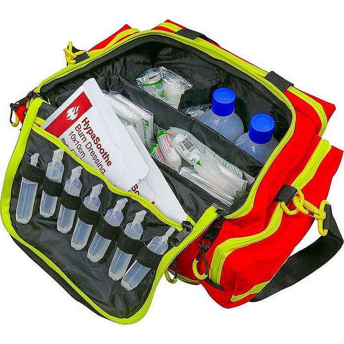 Empty Emergency Bag, Medium, Polyester, Red