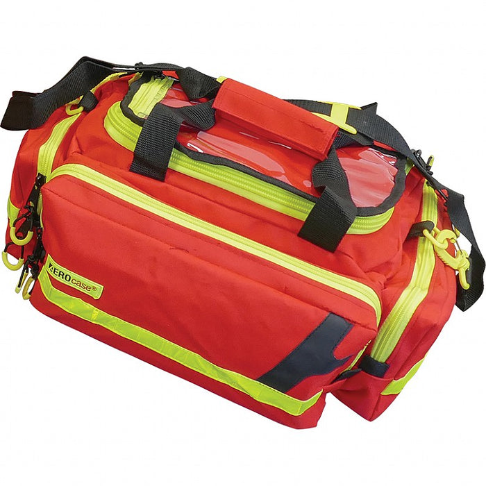Empty Emergency Bag, Medium, Polyester, Red