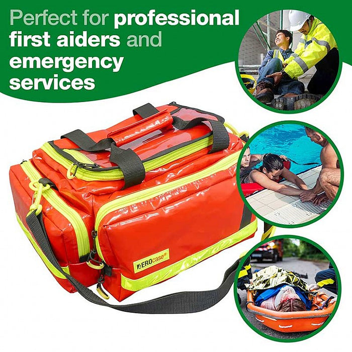 Emergency Bag, Medium, PVC, Red