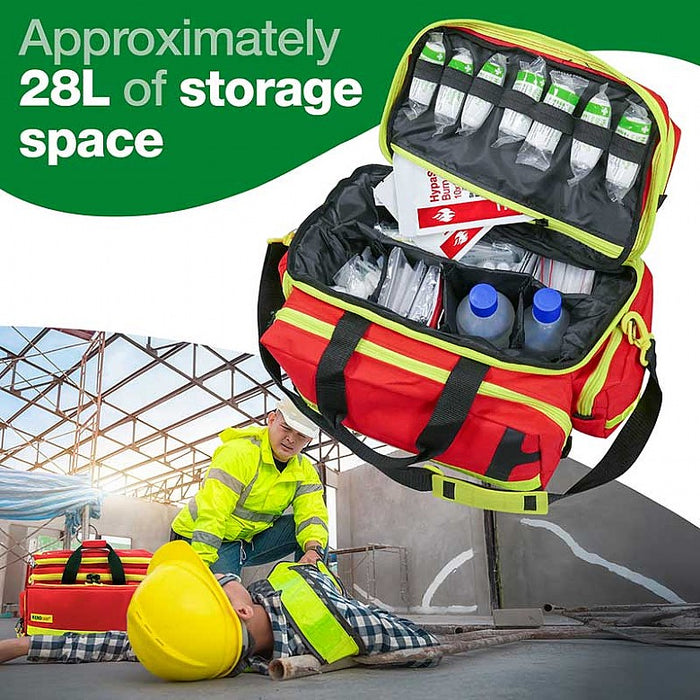 Emergency Bag, Large, Polyester, Red