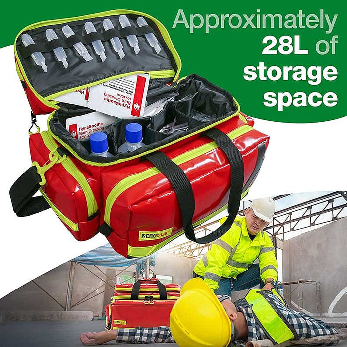 Emergency Bag, Large, PVC, Red