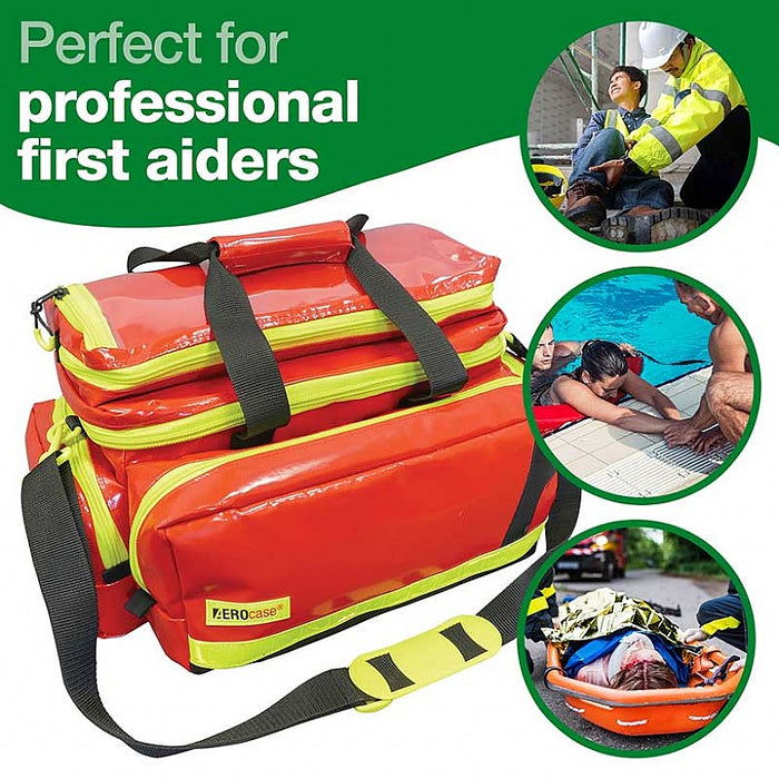 Emergency Bag, Large, PVC, Red