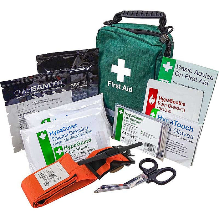 Personal Trauma Kit with Chito-SAM 100 Z-Fold Dressing