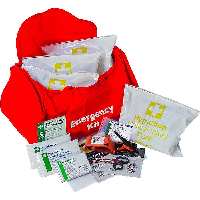 Mass Casualty Kit – 5 x Critical Injury Trauma Packs