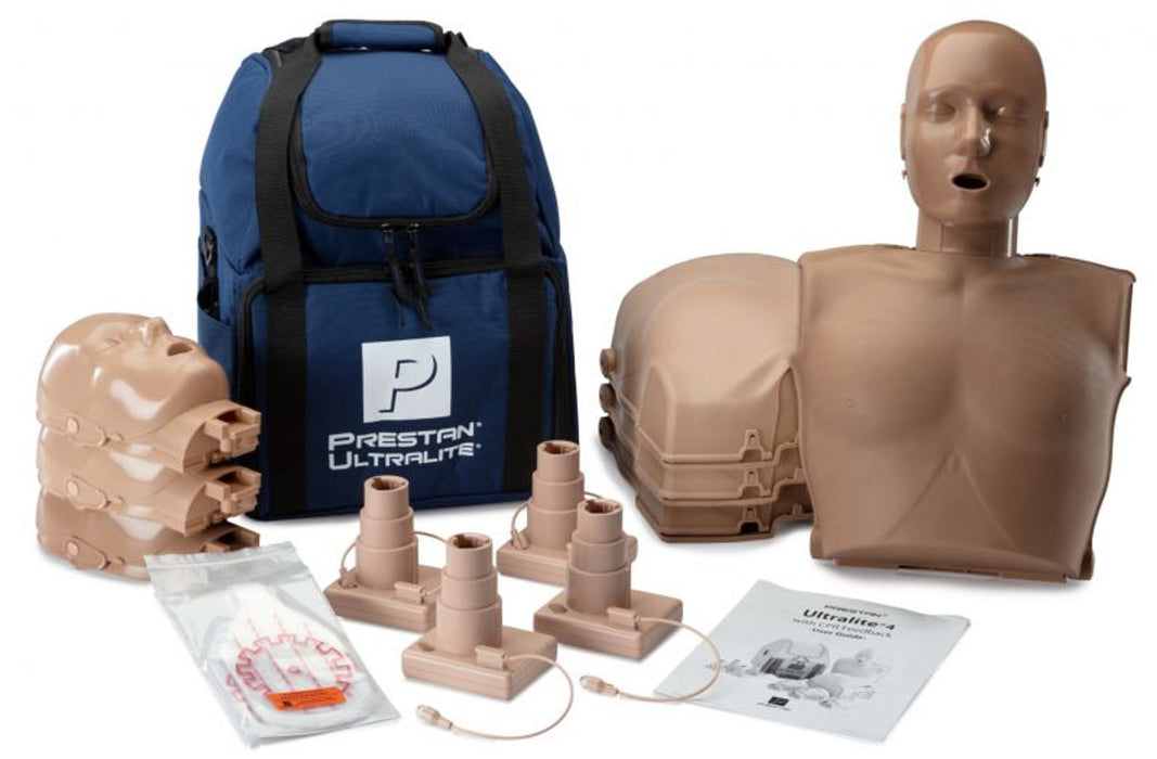 Prestan Ultralite Manikin Diversity Kit with CPR feedback 4-pack