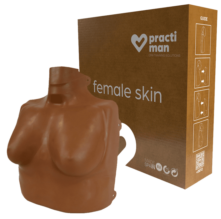 Practiman Female Skin - Dark Skin