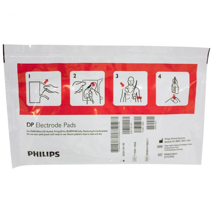 Philips HeartStart FR2 & FR2+ Replacement Defibrillator Pads (Adult)