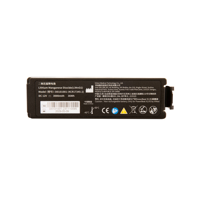 Vivest PowerBeat X1 & X3 Replacement Battery Green Device