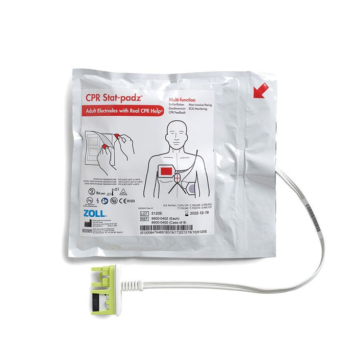 ZOLL CPR Stat Padz Replacement Defibrillator Pads Box of 8