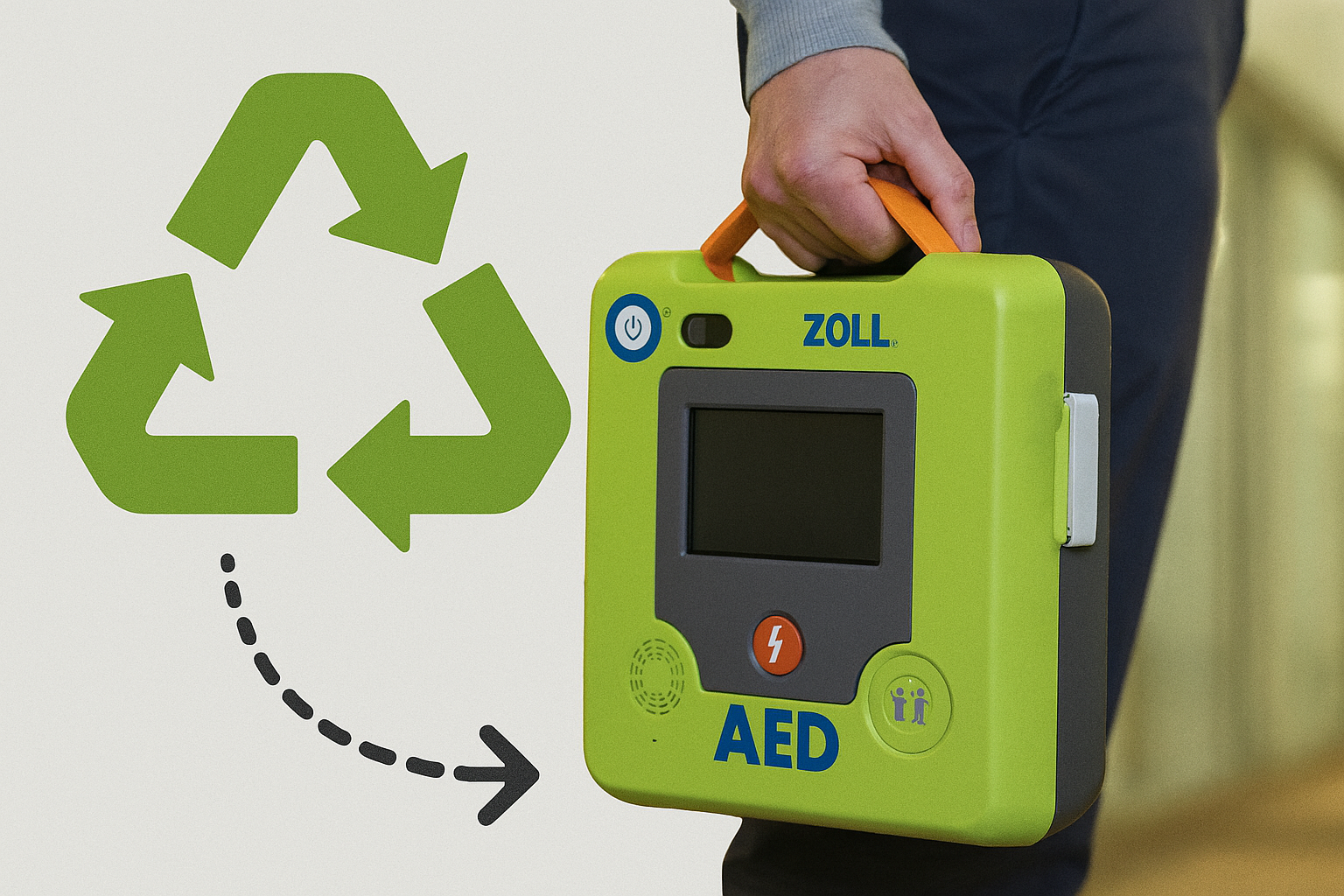 How to Recycle Your Old Defibrillator, Batteries &amp; Pads: Defib4Life’s Recycling Scheme