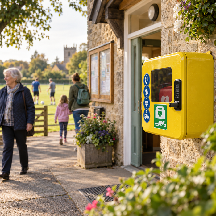 Defibrillators for Parish Councils: A guide to community defibrillators and bleed kits&nbsp;&nbsp;