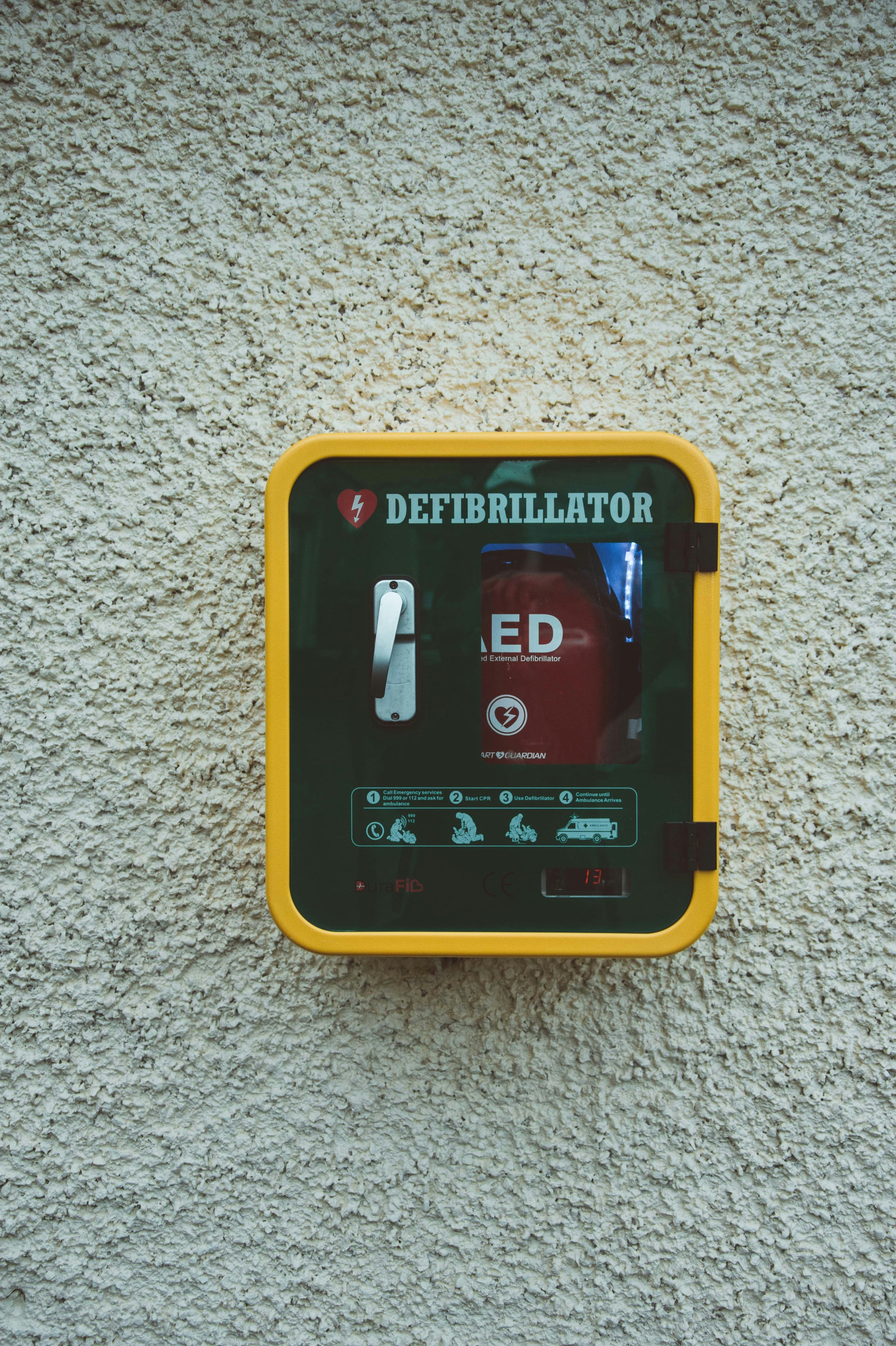 Defib Lock Box Code Signs Should defibrillator cabinets be locked or unlocked? Everything you ne ...