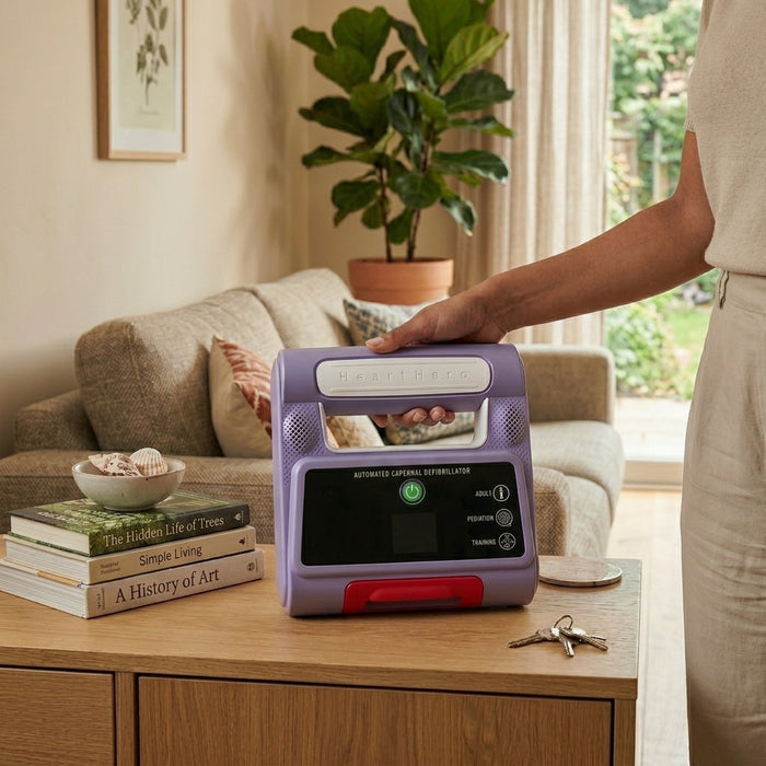 Why a member of the Defib team took home a defibrillator for a family member preparing for heart surgery