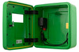 Defib Store 4000 Outdoor Defibrillator Cabinet Locked Green