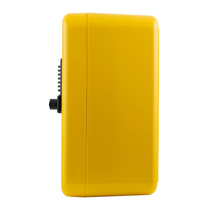 Defib Store 4000 Outdoor Defibrillator Cabinet - Keypad Lock - Heater and LED Light - Yellow