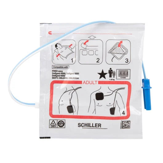 Schiller FRED Easy Adult Defibrillator Pads