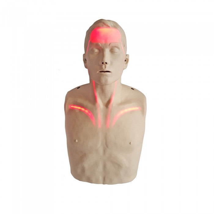 Brayden Pro Manikin with Red Illumination Lights