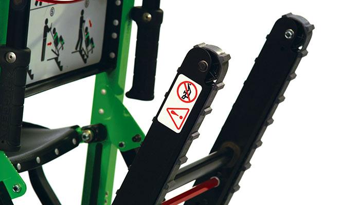 Evacuation Chair Accessories - Aggressive Track Stair-Tread System