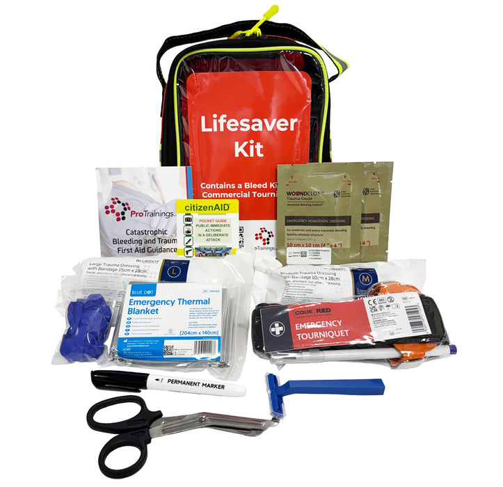 Lifesaver Kit with Tourniquet.