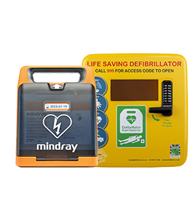 Mindray C2 Fully Automatic & Defib Store 4000 Locked External Cabinet ...