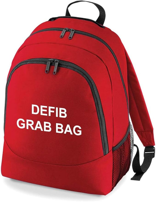 Defib Grab Bag Portable AED Transport Backpack Rucksack