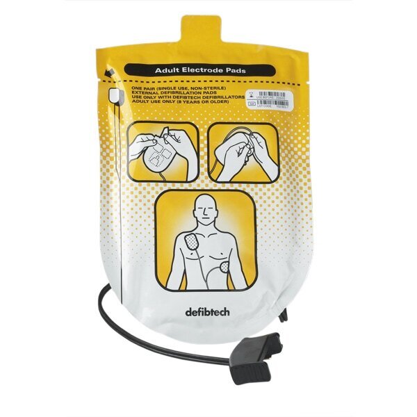 Defibtech Lifeline AED & Auto Adult Defibrillator Pads