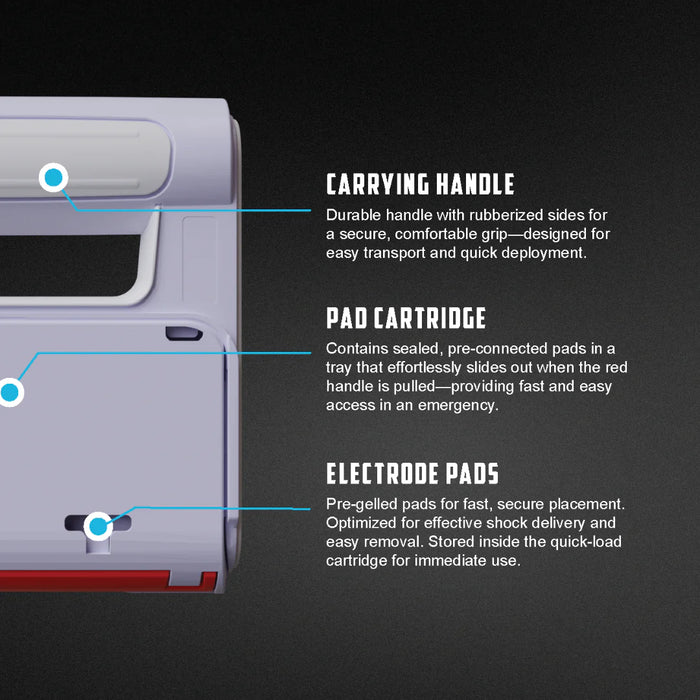 HeartHero Elliot Fully Automatic Defibrillator
