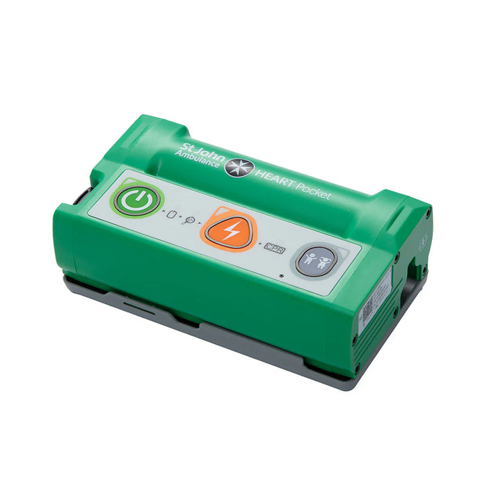 St John Ambulance HEART Pocket Semi-Automatic Defibrillator Ultra-Portable AED
