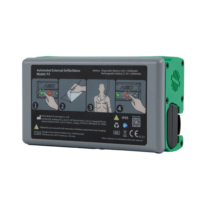 St John Ambulance HEART Pocket Semi-Automatic Defibrillator Ultra-Portable AED