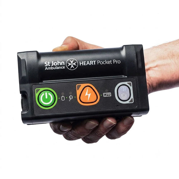 St John Ambulance HEART Pocket Pro Semi-Automatic AED with 4G & GPS