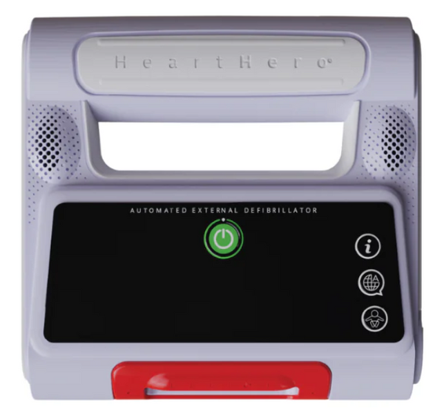 HeartHero Elliot Fully Automatic Defibrillator | Portable Defibrillator ...