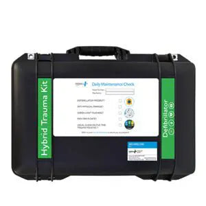 Hybrid Trauma First Aid Kit with Samaritan Heartsine Defibrillator