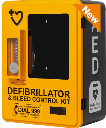 HypaGuard Heated Outdoor AED Cabinet