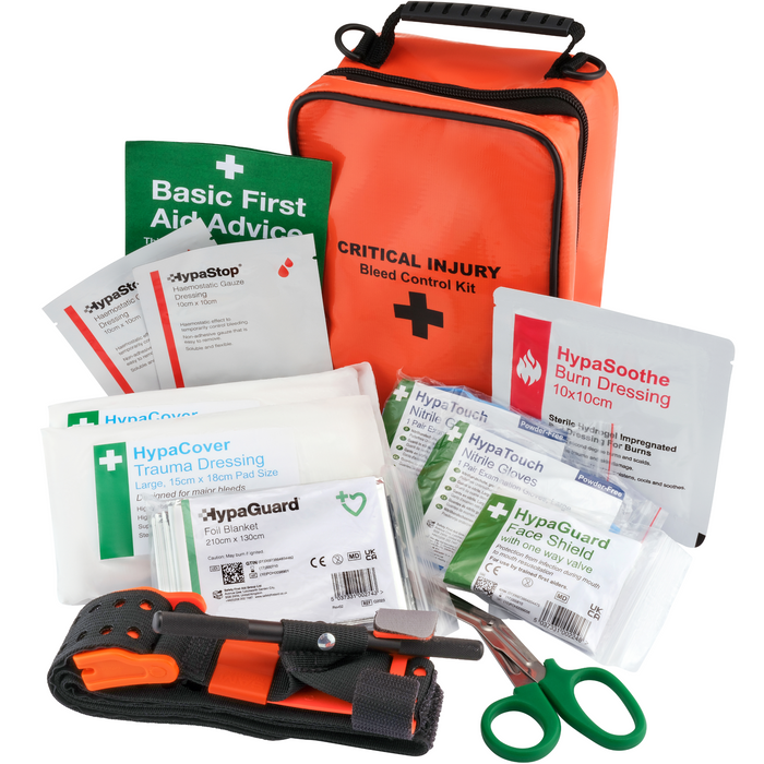 Personal Trauma/Bleed Control First Aid Kit
