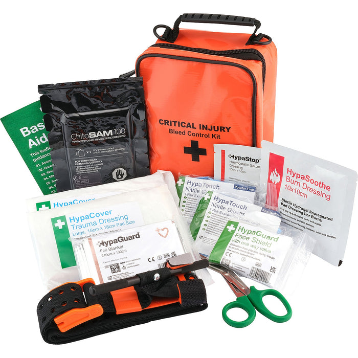 Personal Trauma Kit with Chito-SAM 100 Z-Fold Dressing