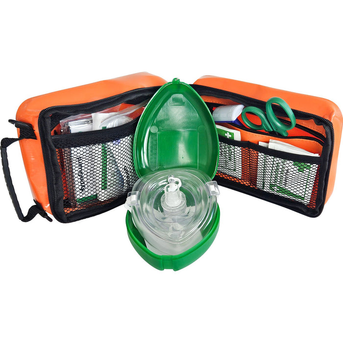 AED Defibrillator Responder Kit in Portable Zip Bag Rescue Ready Kit