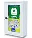 ZOLL Plus Semi Automatic Defibrillator Indoor Cabinet Bundle Package Deal Thumb & Key Lock