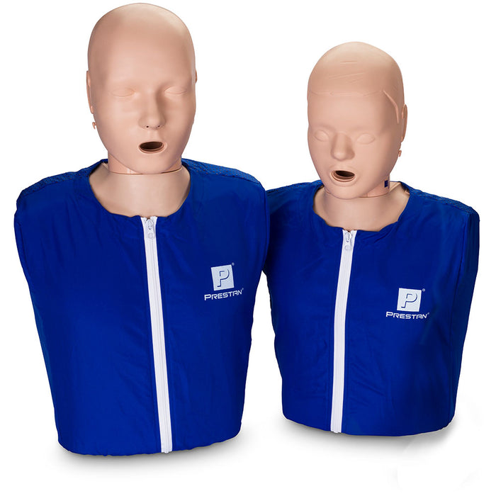 PRESTAN CPR Training Shirt for Adult & Child Manikins (Pack of 4)