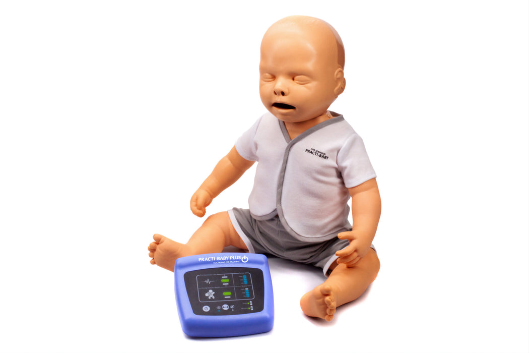 Practi-Baby Plus - Advanced head infant CPR manikin with electronic compression feedback 1-064