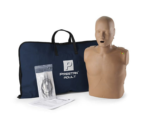 Prestan Adult Manikin With CPR Monitor Dark Skin