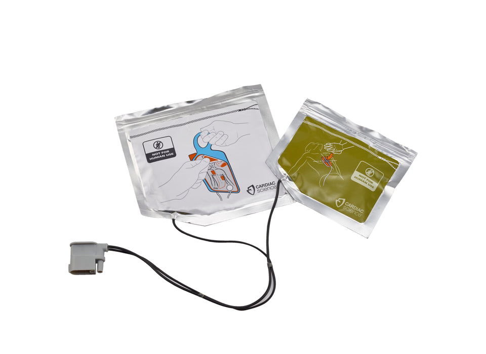 Cardiac Science Powerheart G5 Defibrillator Training Pads with CPR Device