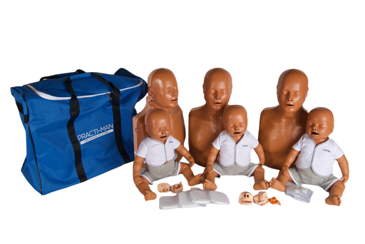 Practi-Man Advanced Multicolor Family Pack with Wheeled Bag - Set 5 1-101