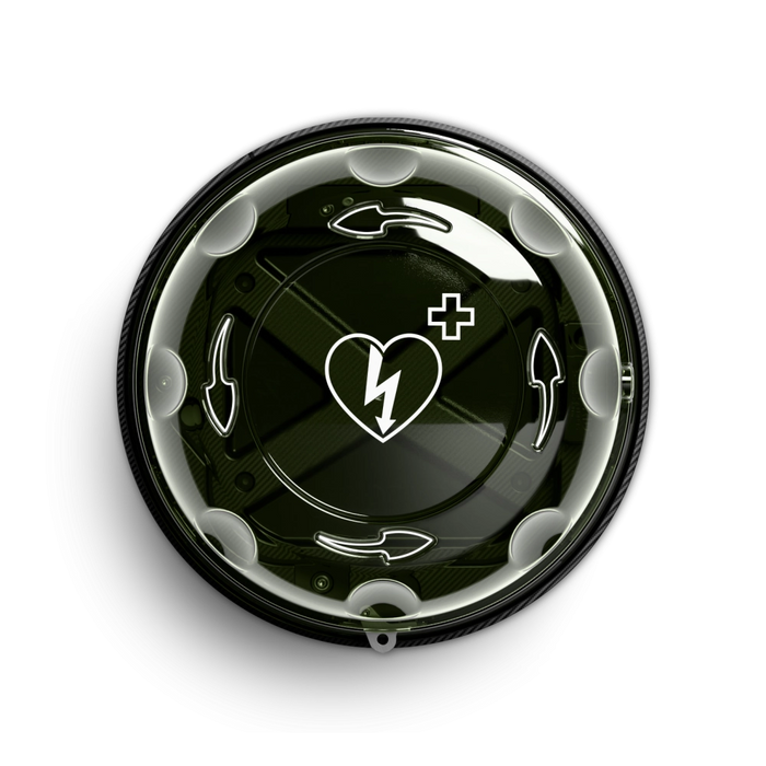 Rotaid Solid Plus Indoor Defibrillator Cabinet with Alarm