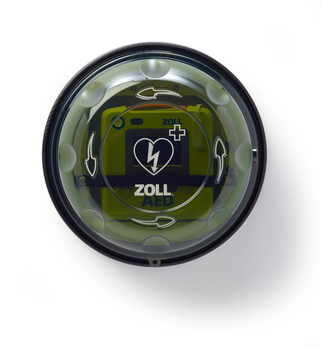 Rotaid Solid Plus Heated Defibrillator Cabinet with Alarm – Outdoor Cabinet